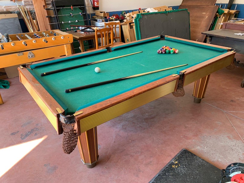 Billar americano de ocasión (3). Con garantía